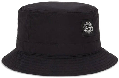 Stone Island Accessories Stone Island Compass Patch Bucket Hat Black
