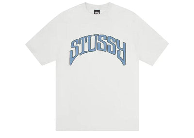 Stussy streetwear Stussy Arched Pigment Dyed Tee Natural