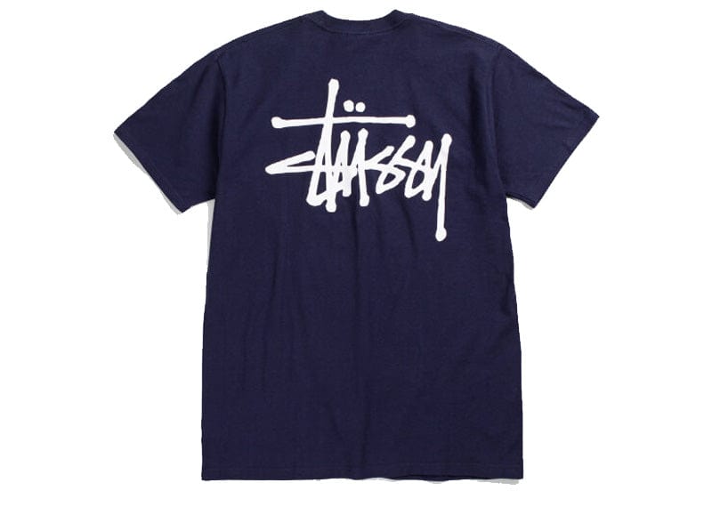 Stussy streetwear Stussy Basic T-shirt Navy