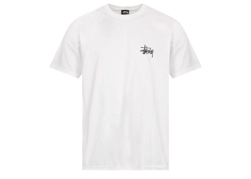 Stussy Streetwear Stussy Basic T-shirt White
