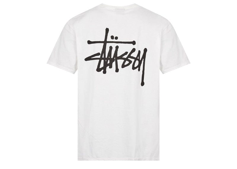 Stussy Basic T-shirt White – Court Order