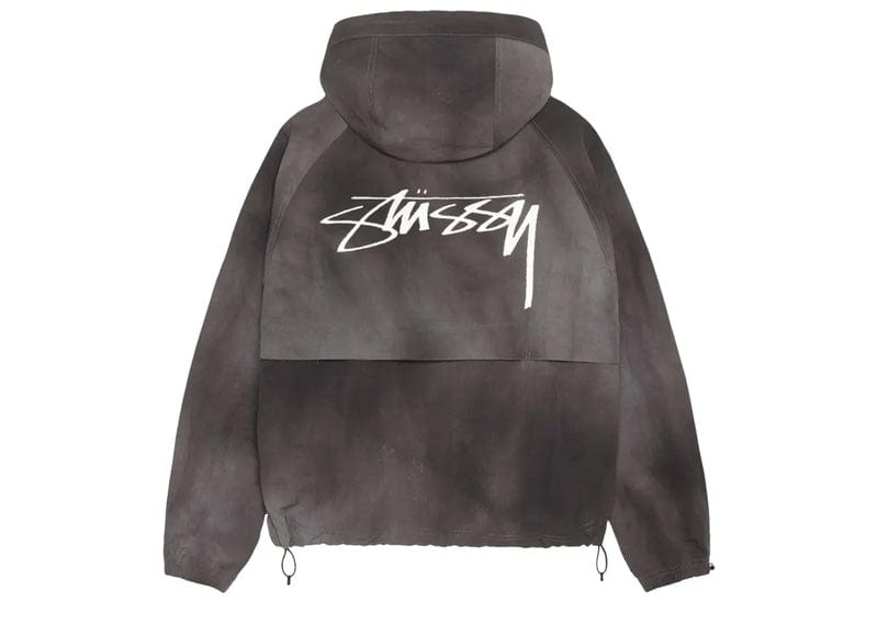Stussy Beach Shell Wave Dye Jacket Black – Court Order