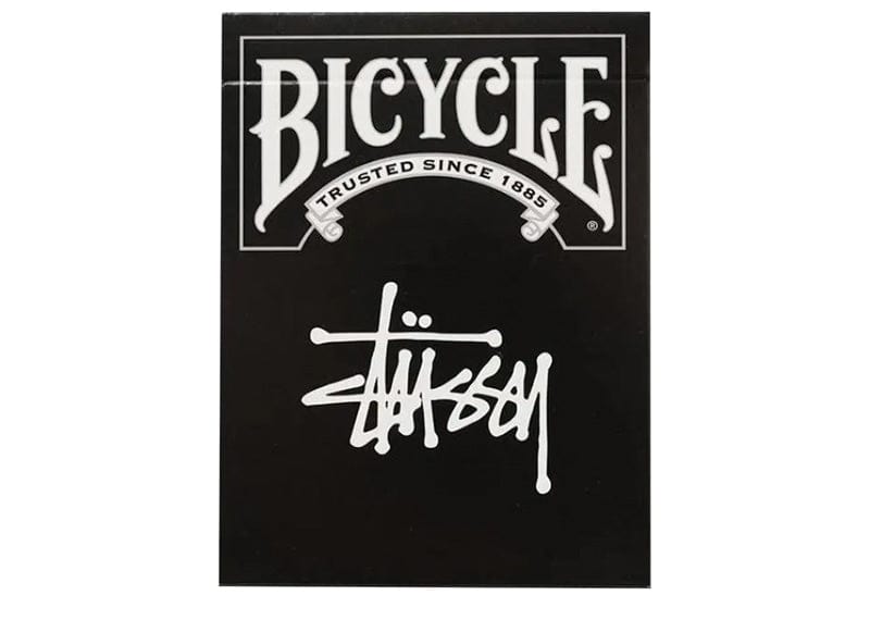 Stussy Bicycle Playing Cards Black – Court Order
