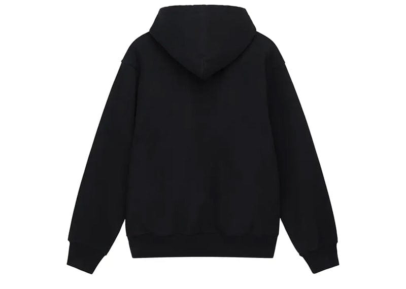 Stussy streetwear Stussy Block Sport Zip Hoodie Black