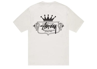 Stussy streetwear Stussy Built To Last Pigment Dyed Tee Natural