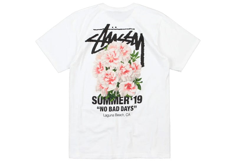 Stussy Streetwear Stussy Carnation Tee White