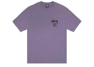 Stussy streetwear Stussy Classic Gear Pigment Dyed Tee Grape