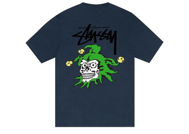 Stussy Joker Tee Navy – Court Order