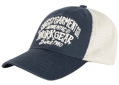 Stussy Low Profile Workgear Strapback Navy – Court Order