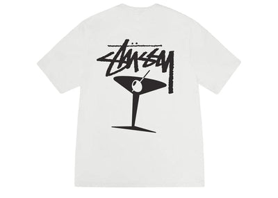Stussy Streetwear Stussy Martini Tee Pigment Dyed Natural