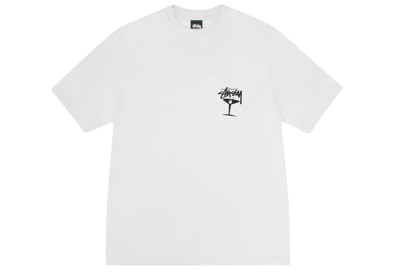 Stussy Streetwear Stussy Martini Tee Pigment Dyed Natural