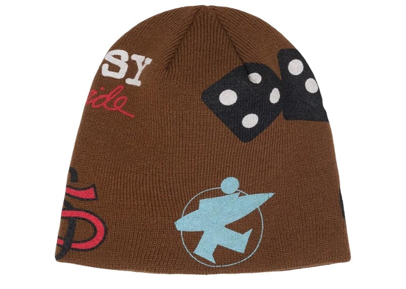 Stussy Accessories Stussy Mixed Logo Skullcap Coffee