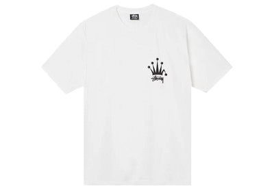 Stussy Streetwear Stussy Natural Regal Crown Pig Dyed Tee