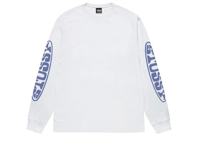 Stussy streetwear Stussy Pill L/S Tee White