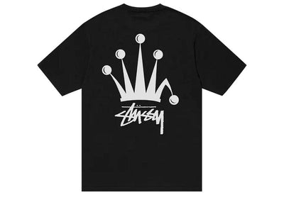 Stussy streetwear Stussy Regal Crown Pigment Dyed T-shirt Black