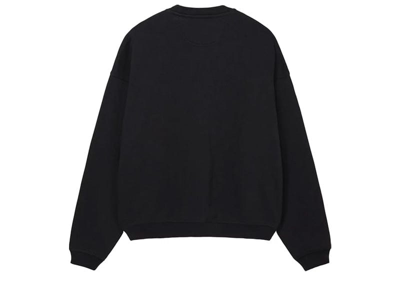 Stussy Relaxed Smoothstock Crew - Black – Court Order