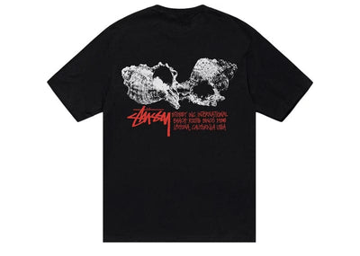 Stussy streetwear Stussy Shells Tee Black