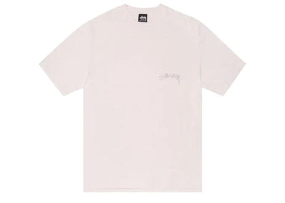 Stussy streetwear Stussy Smooth Reverse Pigment Dyed Tee Blush