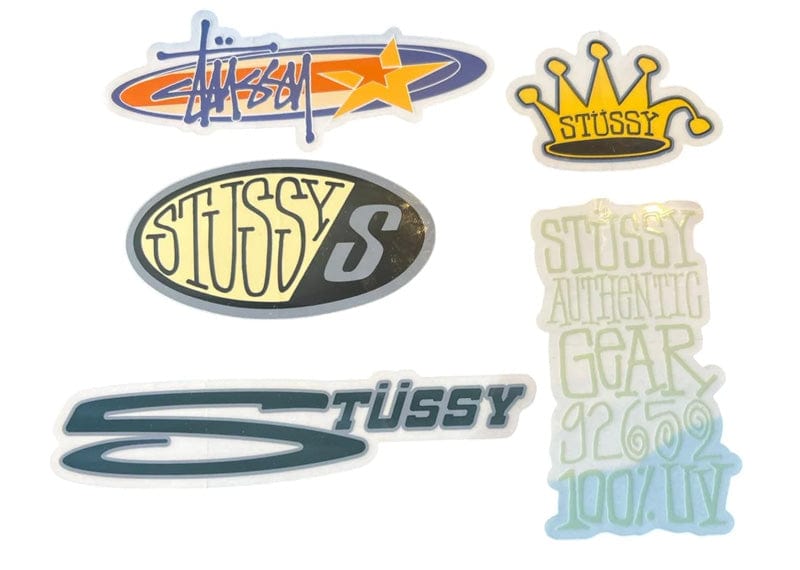 Stussy Accessories Stussy Sticker Pack 5 Piece