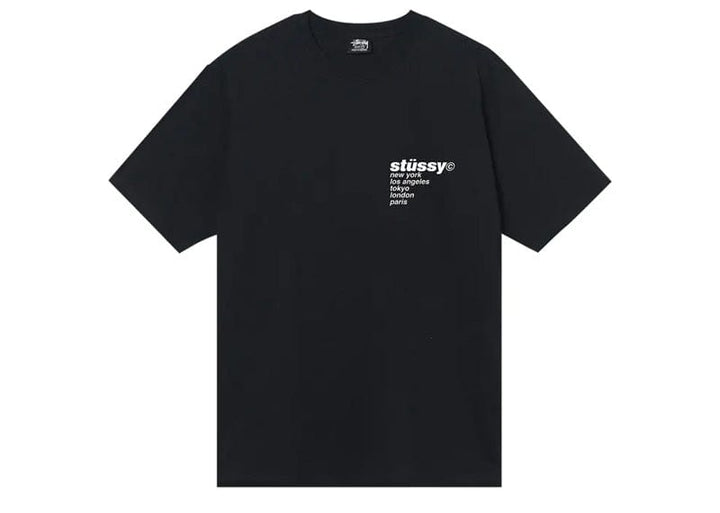 STUSSY TRACY（black） stussy-stussy-basic-t-shirt-