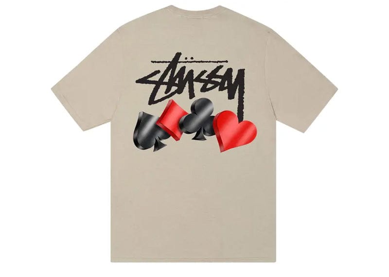 Stussy Suits Tee Khaki – Court Order
