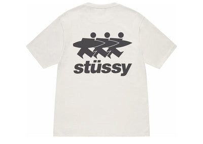 Stussy streetwear Stussy Surfwalk Pigment Dyed Tee Natural