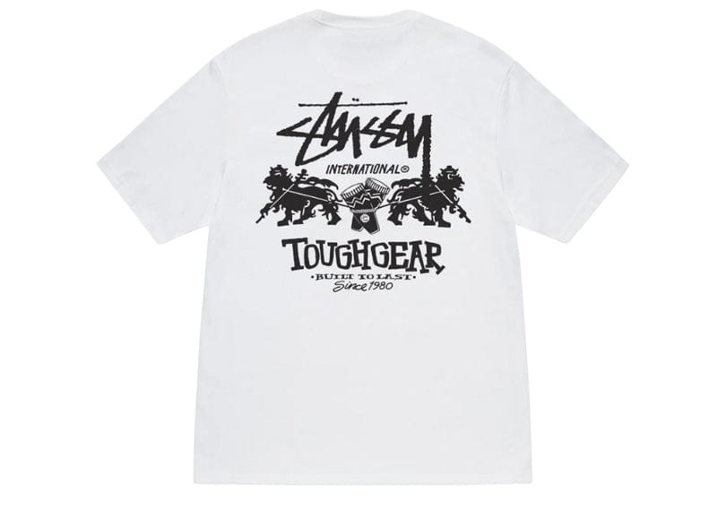 Stussy Tough Gear International Tee White – Court Order