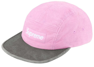 Supreme streetwear Supreme 2-Tone Moleskin Camp Cap Pink