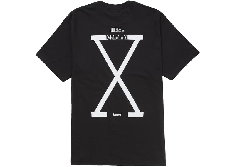 Supreme streetwear Supreme 40 Acres Malcolm X Tee Black