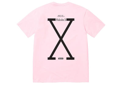 Supreme streetwear Supreme 40 Acres Malcolm X Tee Pink
