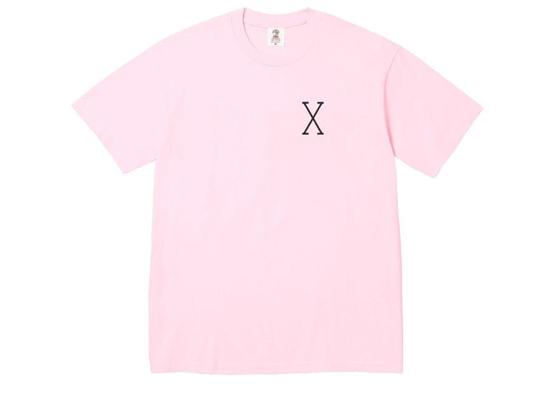 Supreme streetwear Supreme 40 Acres Malcolm X Tee Pink