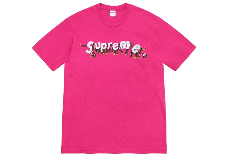 Supreme Streetwear Supreme Apes Tee Pink