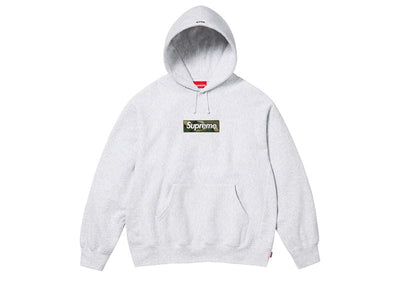 Supreme streetwear Supreme Box Logo Hooded Sweatshirt (FW23) Ash Grey
