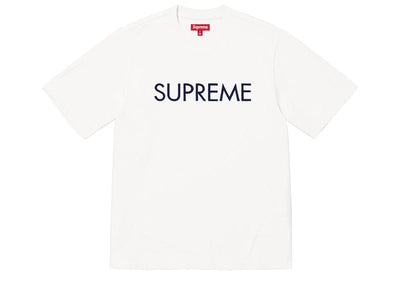 Supreme streetwear Supreme Capital S/S Top White