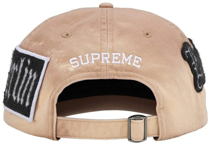 Supreme City Patches 6-Panel Hat Natural – Court Order