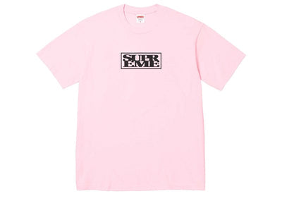Supreme streetwear Supreme Connect Tee Light Pink