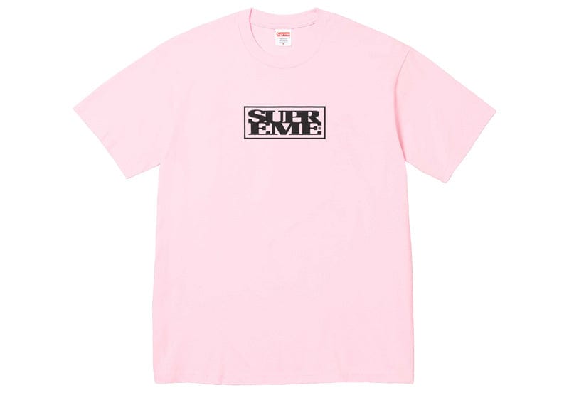 Supreme streetwear Supreme Connect Tee Light Pink