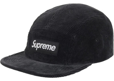 Supreme streetwear Supreme Corduroy Camp Cap (SS25) Black