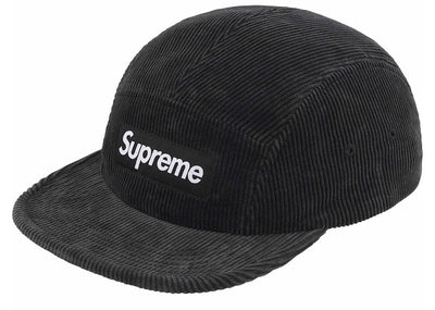 Supreme streetwear Supreme Corduroy Camp Cap (SS25) Black
