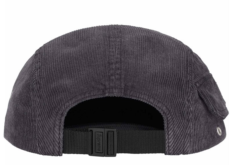 Supreme streetwear Supreme Corduroy Pocket Camp Cap Black