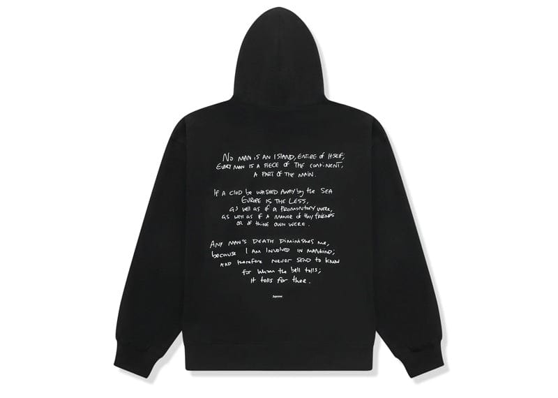 Supreme streetwear Supreme Corteiz Rules The World Hoodie Black
