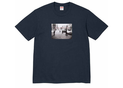 Supreme streetwear Supreme Crew 96 Tee Navy