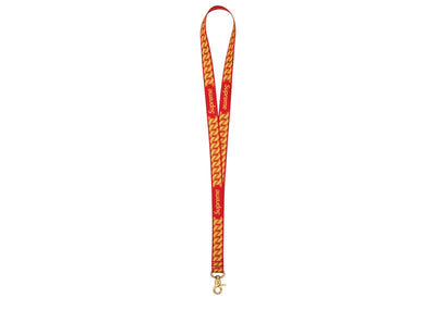 Supreme Accessories Supreme Cuban Links Lanyard Red