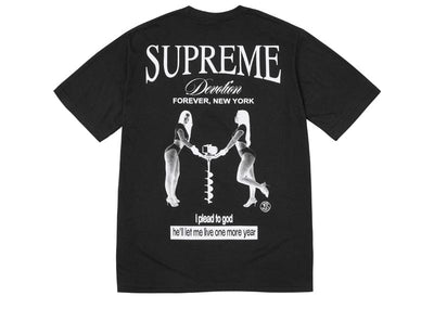 Supreme streetwear Supreme Devotion Tee Black