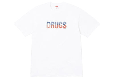 Supreme streetwear Supreme Drugs Tee White