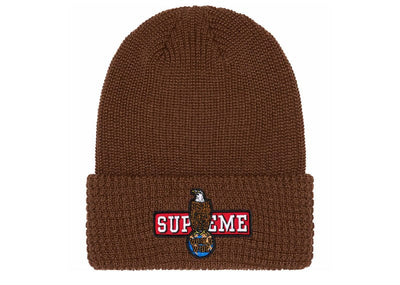 Supreme streetwear Supreme Eagle Beanie Brown