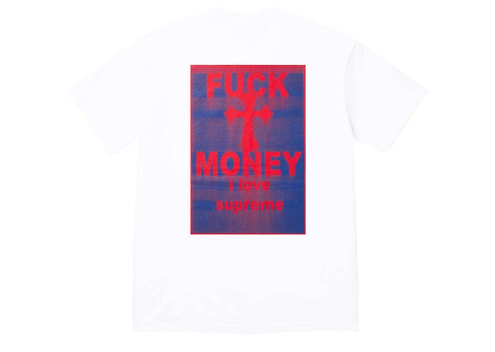 Supreme Fuck Money Tee White – Court Order