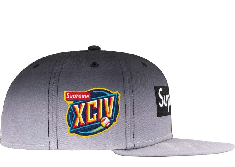 Supreme Gradient Box Logo New Era Black-