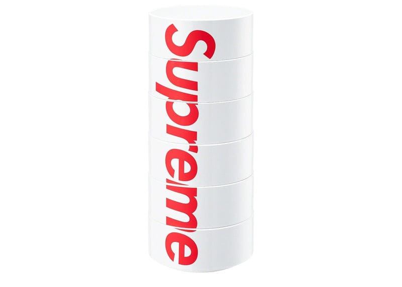 Supreme Accessories Supreme Heller Bowls (Set of 6) White