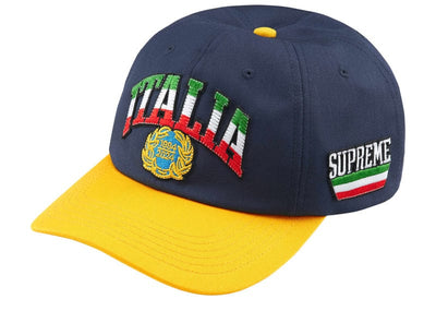 Supreme streetwear Supreme Italia 6-Panel Navy